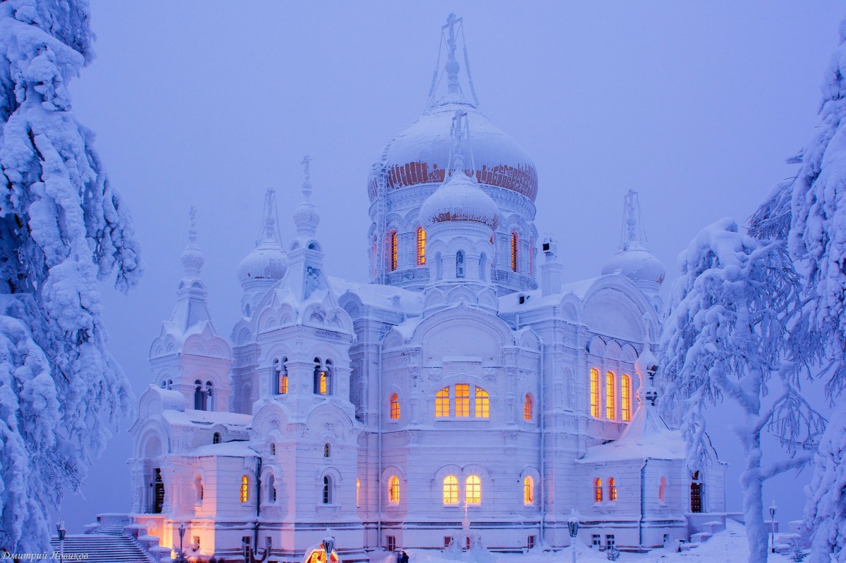 картинки храм зимой красивые