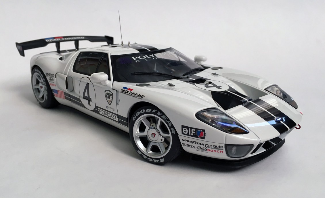 1:18 AUTOart Gran Turismo Elf Ford GT LM Spec II #4 Race Car, Please Read!!