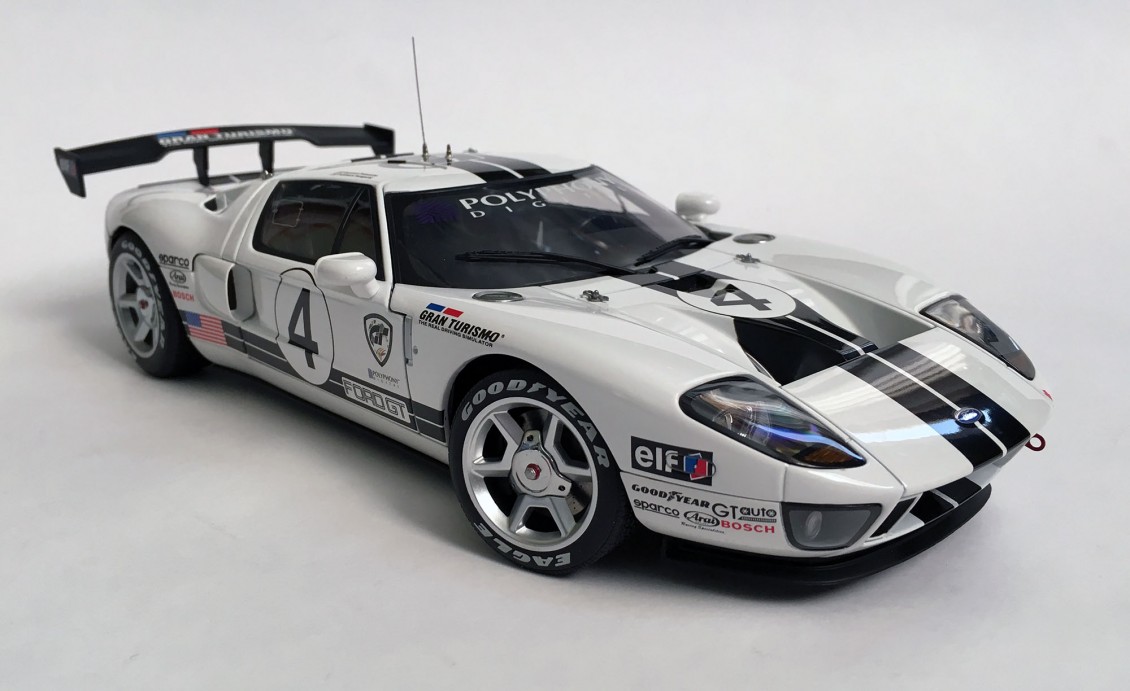 AUTOart 1/18 Ford GT40 LM Race Car Spec II 2004 Gran Turismo DIECAST CAR  MODEL