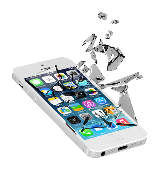 Защита iPhone Разбитый iPhone