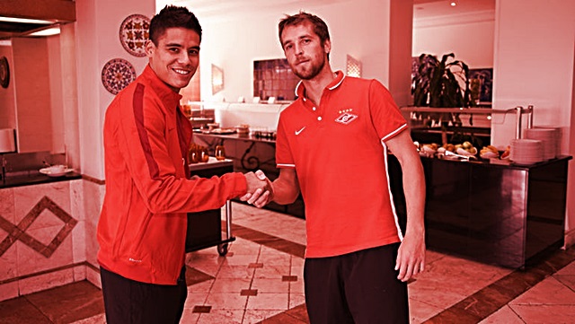 Лоренсо Мельгарехо и Дмитрий Комбаров