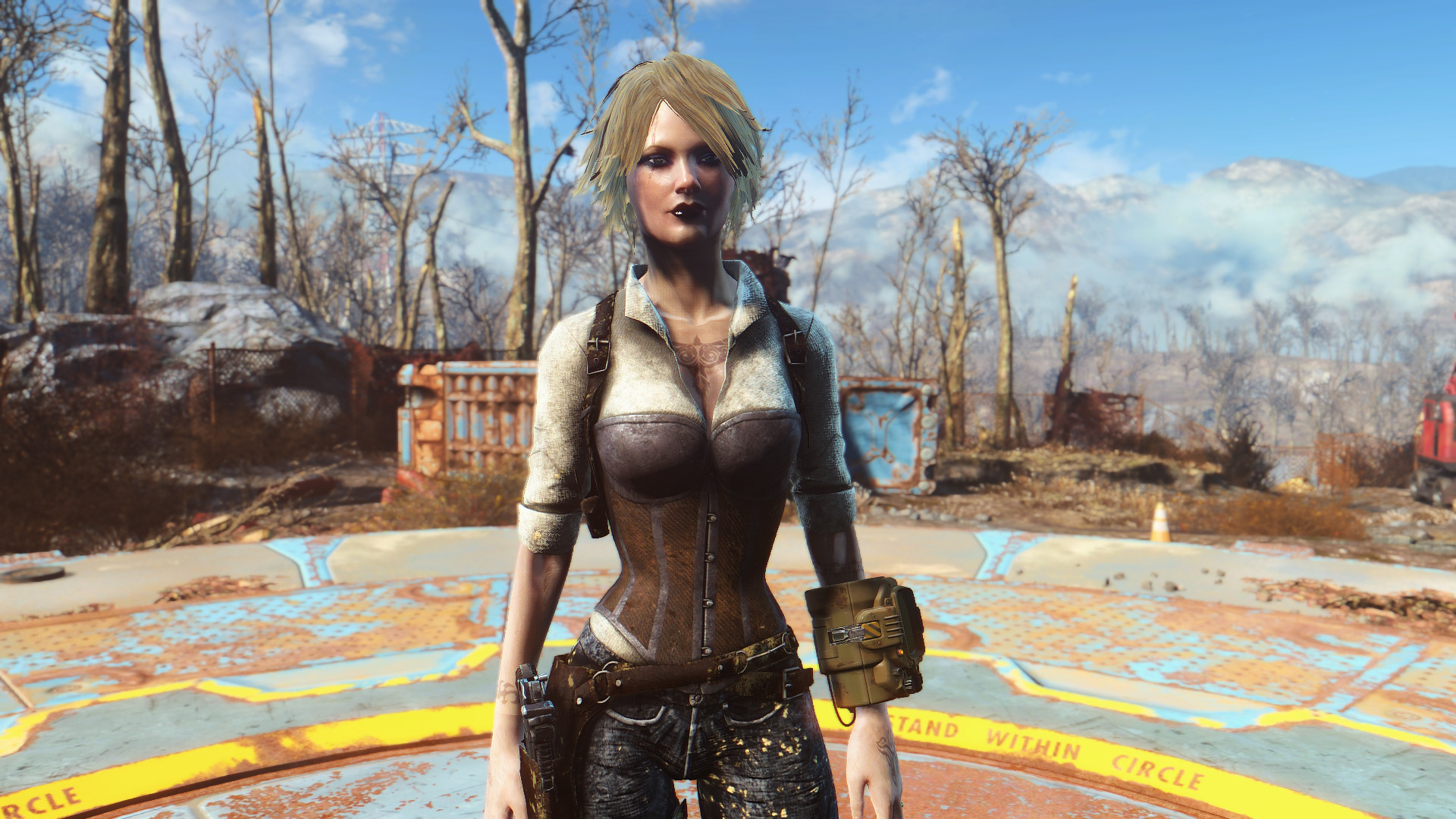 Fallout 4 черное платье фото 80