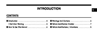 2006 jeep liberty owners manual