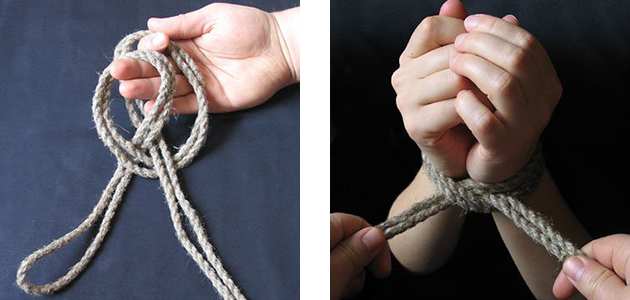 Джутовая веревка для шибари 