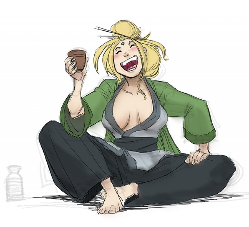 Living with tsunade