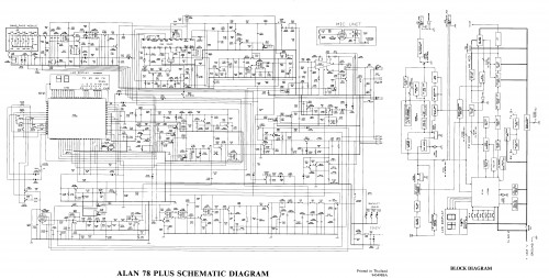 Alan 78 plus схема