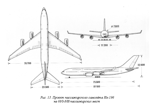 Ил 86 чертеж