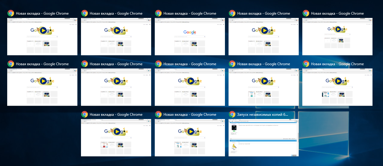 Google chrome открытые вкладки