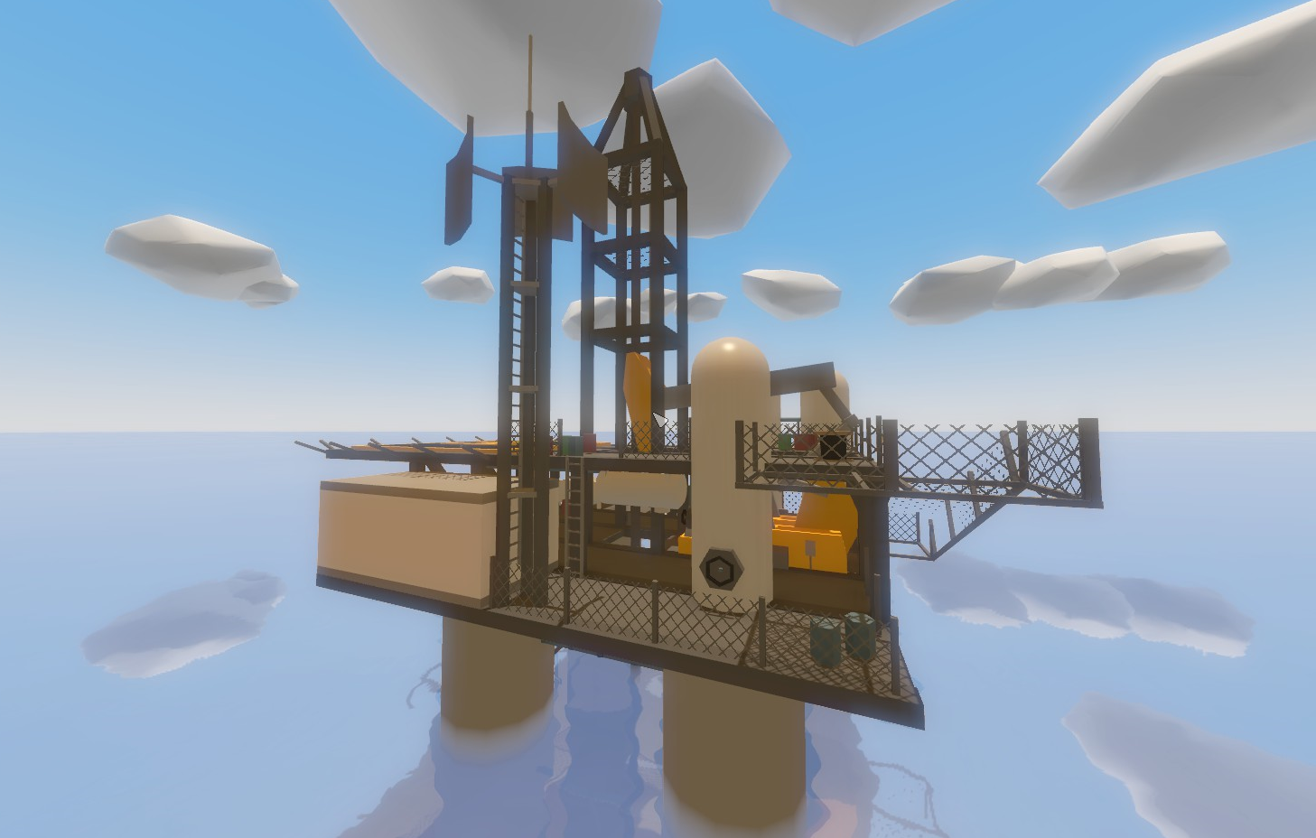 Rust oil rig simulator фото 83