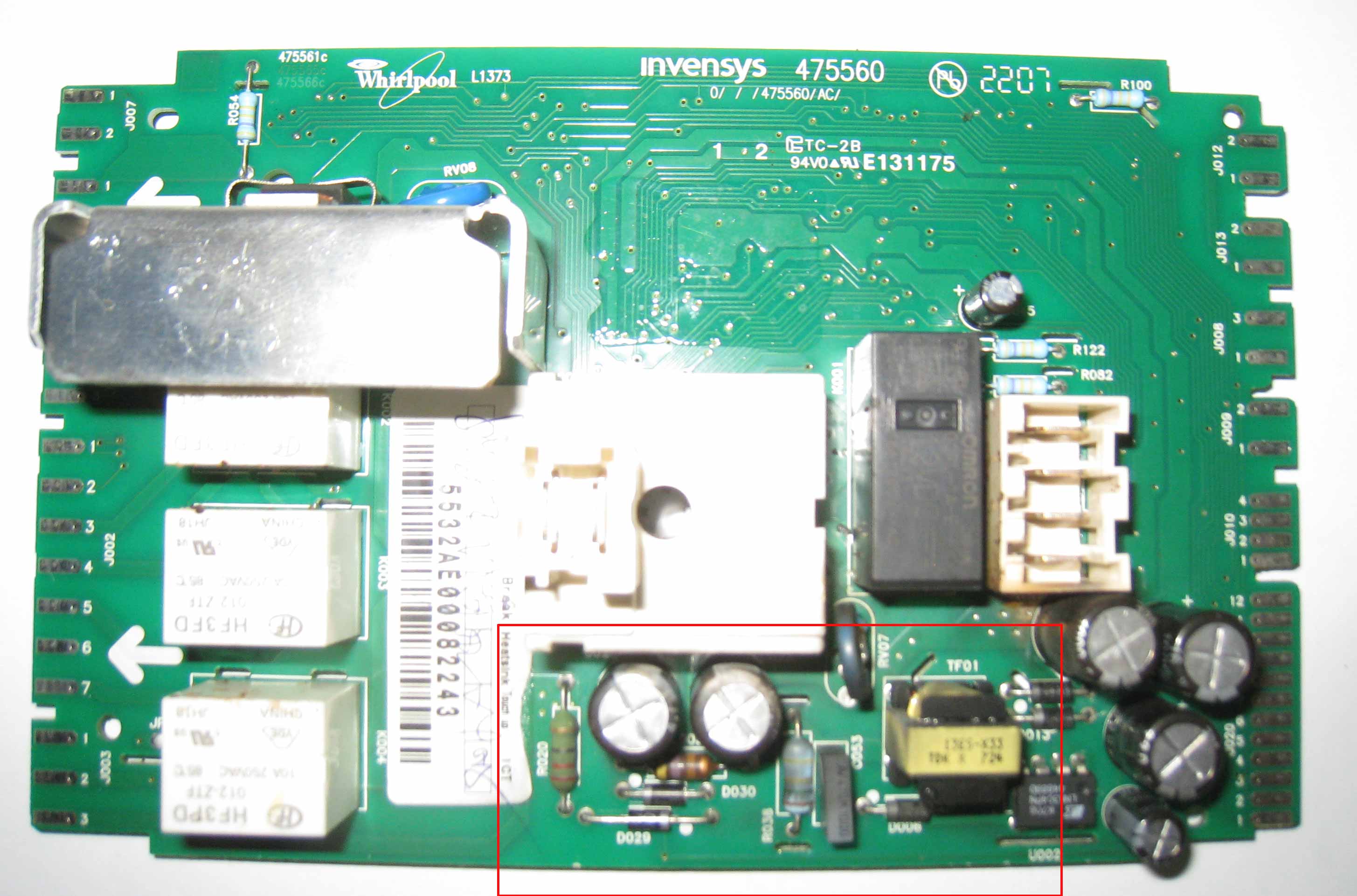 Модуль invensys 475540 схема