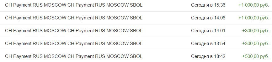 Moscow pay. MBK Moscow Rus.