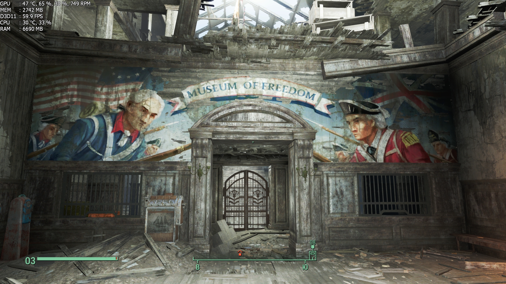 Fallout 4 музей свободы подвал фото 5