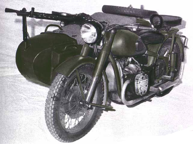 военный мотоцикл Урал