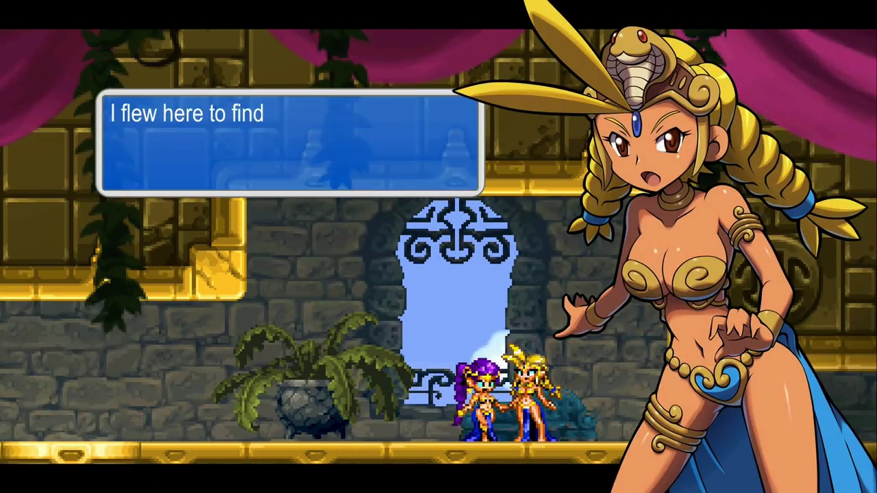 Shantae and the Pirate's Curse.