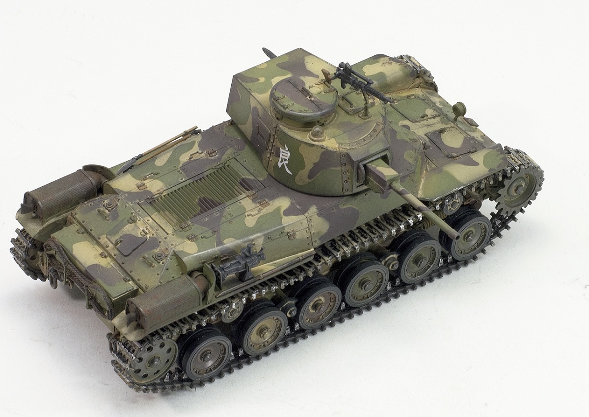  Type 97 Chi-Ha Kai (Shinhoto). Tamiya 1/35. 697fe1874692c40242b968ec0639f034