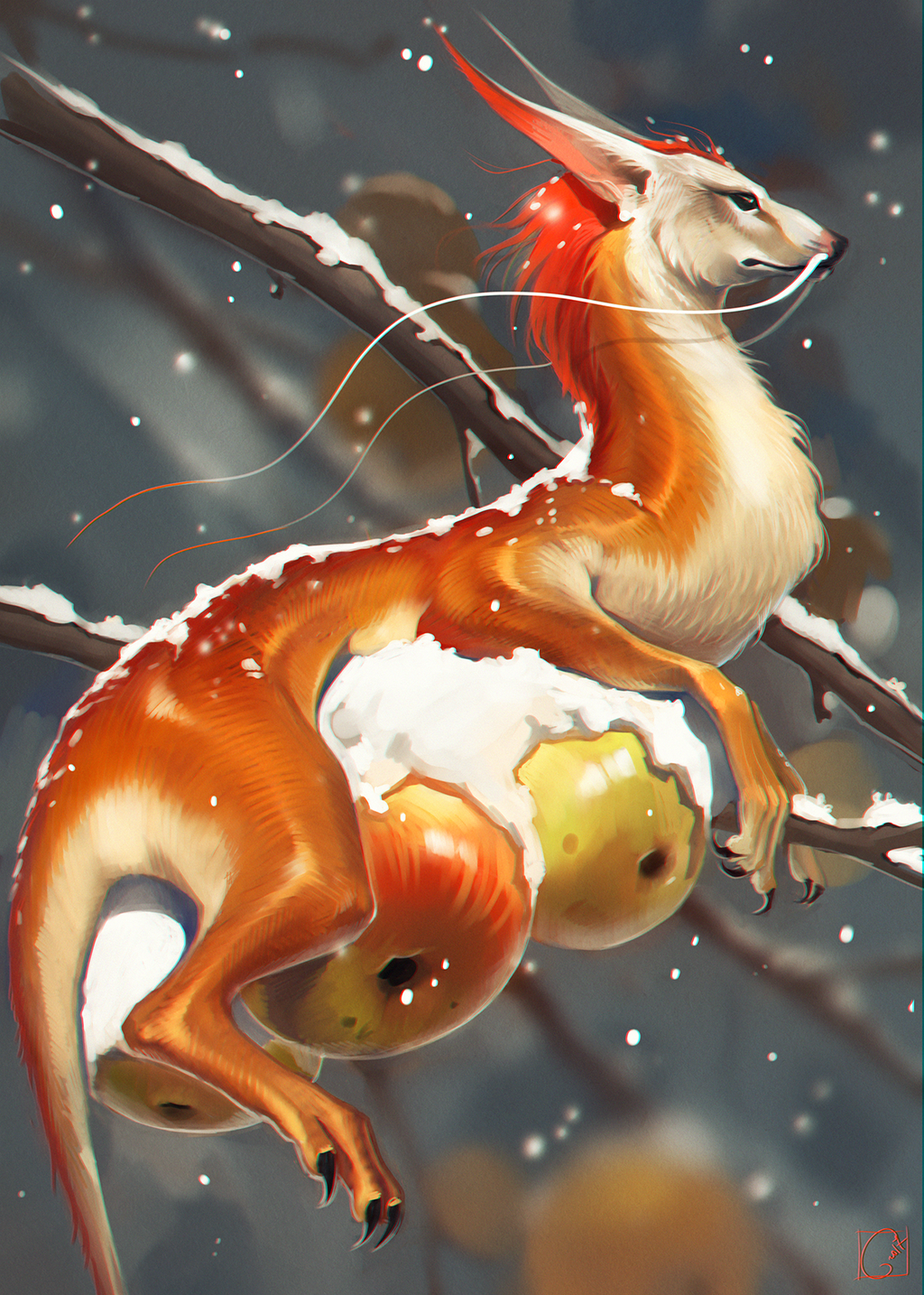 snow dragon by GaudiBuendia.png