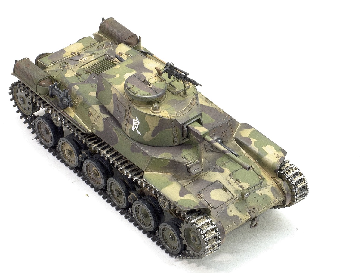  Type 97 Chi-Ha Kai (Shinhoto). Tamiya 1/35. Bea523f975d9e15579d1432a6cc5cc1c