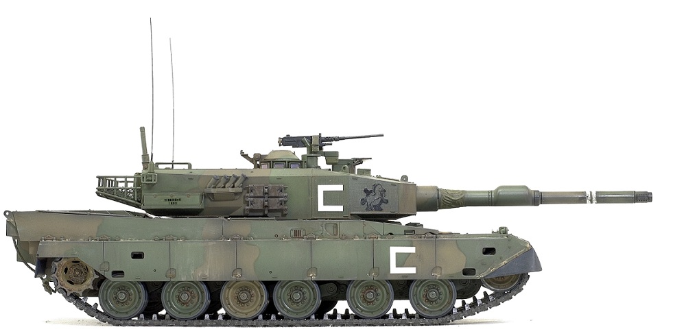 Type 90. Tamiya 1/35. Dd6a2bc62ce545365c67da00938ca59d