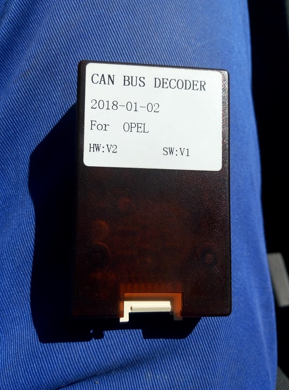 Схема can bus decoder