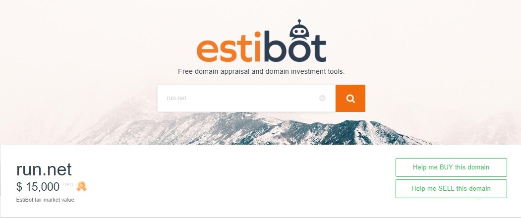 Run net. Estibot.