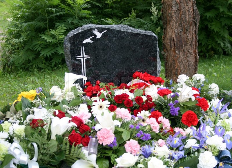 Фото Цветов На Кладбище