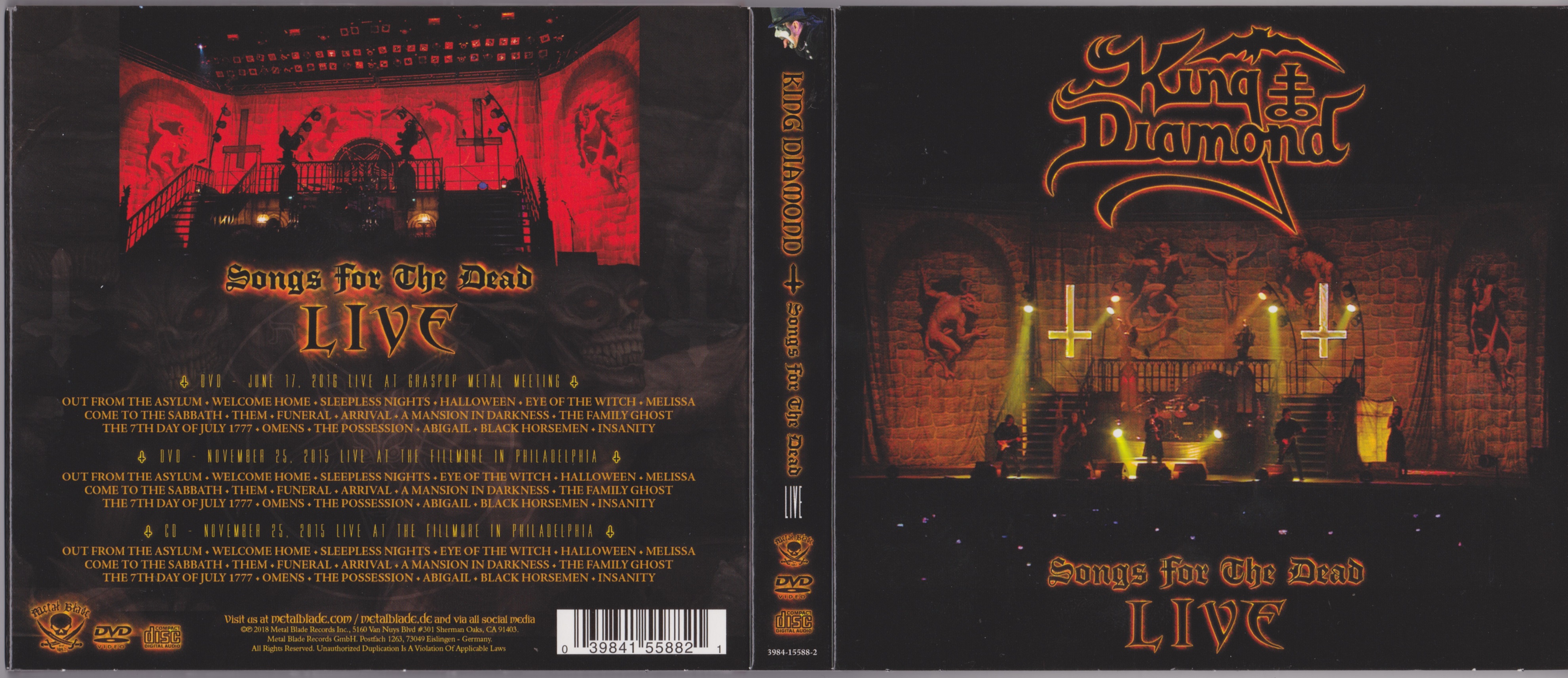 Dead live перевод. King Diamond 2004 Deadly Lullabyes Live. King Diamond Songs for the Dead Live. King Diamond DVD. King Diamond 1991.