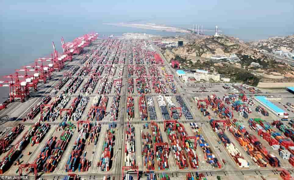 Крупнейшие международные порты Китая