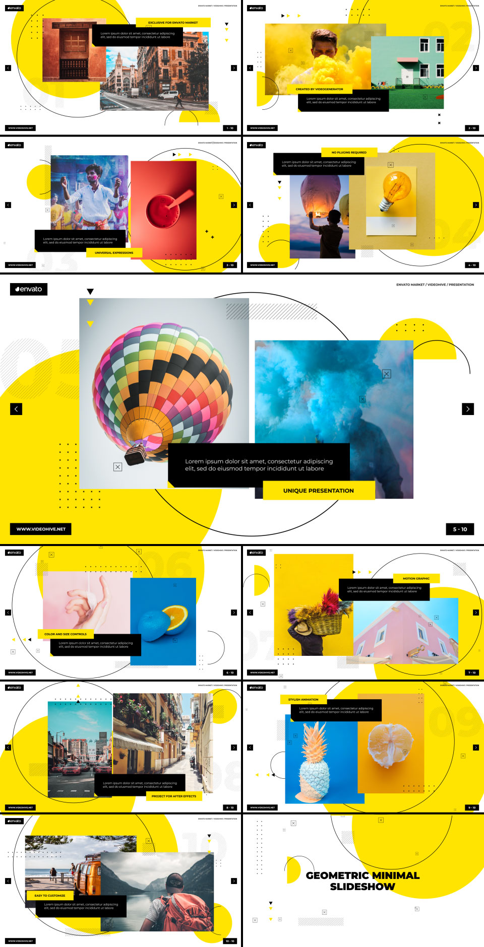 Geometric Minimal Slideshow - 2