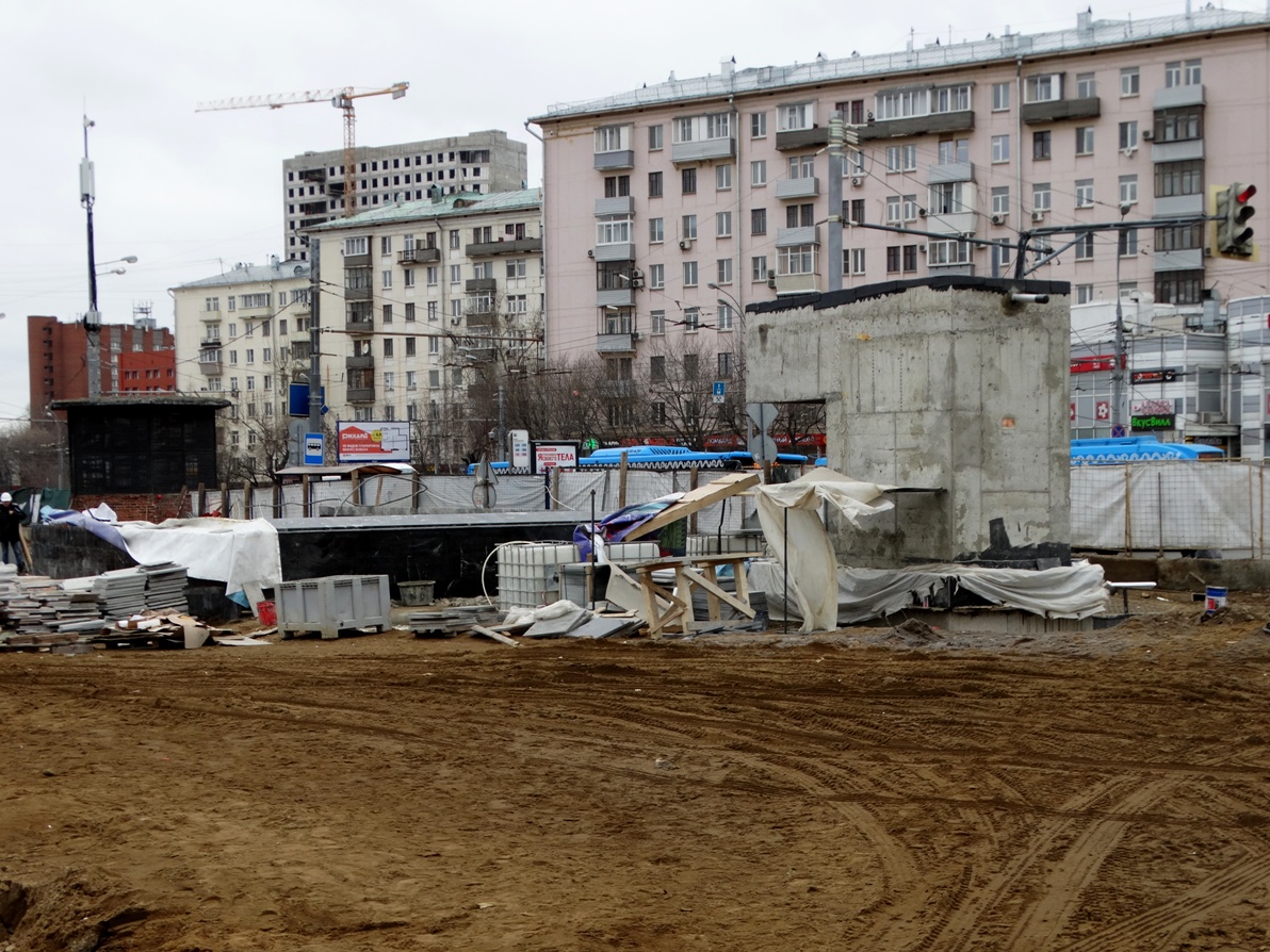 Войковскую закрывают на реконструкцию