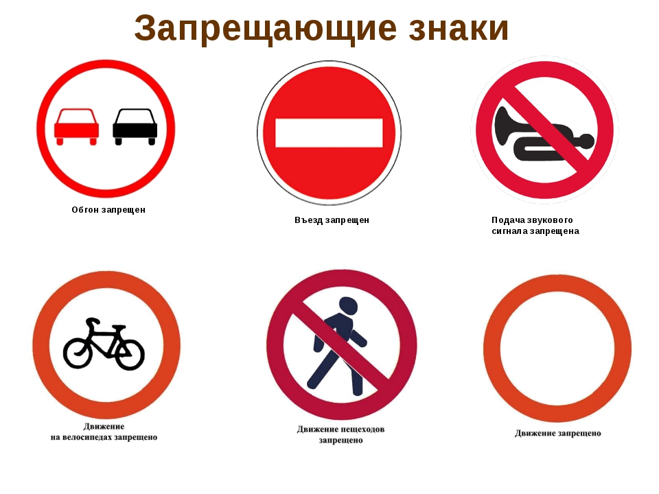 Чем отличается знак «Въезд запрещен» от «Движение запрещено»