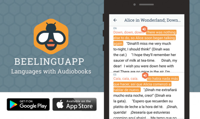 Beelinguapp: Учите языки по аудиокнигам - 2.349 Premium (Android)