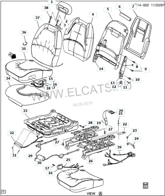 1999 Heated seat Element E242d076906e83c63aed8f99f7810d59