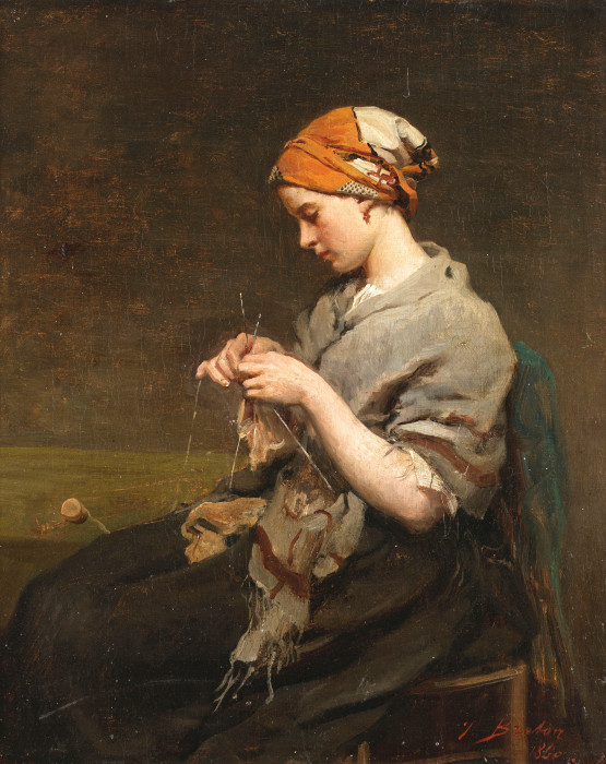 Jules_Adolphe_Breton_-_Jeune_fille_tricotant.jpg