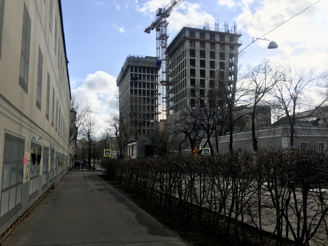 White Khamovniki | Олсуфьевский пер., вл. 9 | 60м 2x15э | 2021 |  SkyscraperCity Forum