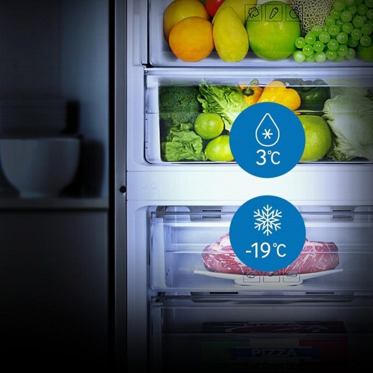 Яка температура має бути в холодильнику