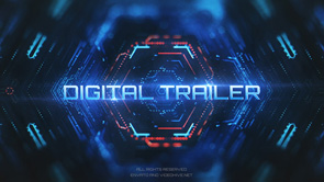 4k Digital Technology Logo Reveal - 5