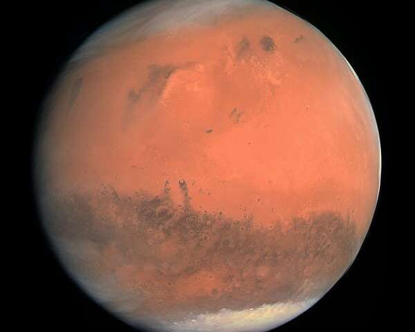 Крижані шапки Марсу