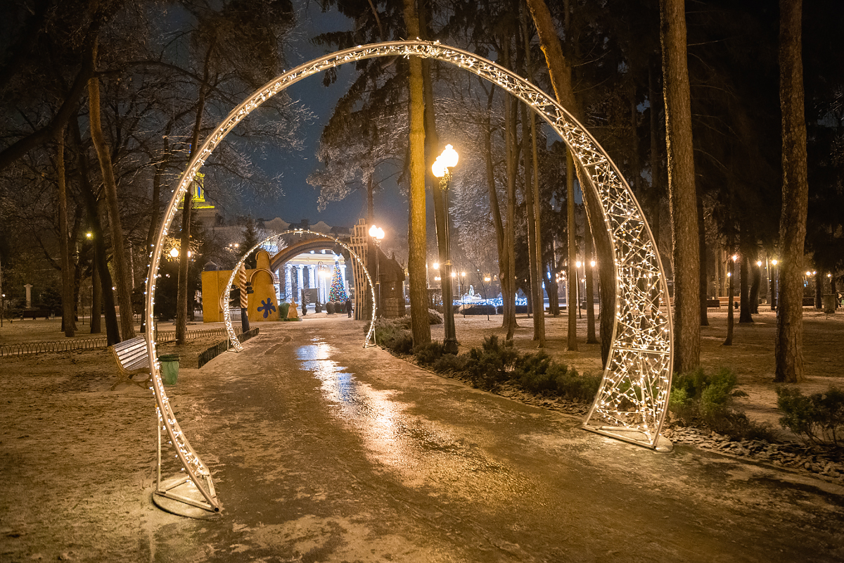 Рождественский парк краснодар фото