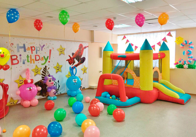 Детская игровая комната, где отметить день рождения?